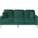 Beliani Gavle Dark Green Sofa 183cm 3 Seater