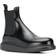 Alexander McQueen Leather Chelsea Boot - Black