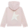 GOLDEN GOOSE Girl's Star Logo-Print Windbreaker, 4-10 PINKWHITE