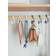Shein 5 Pack Purse Hanger Hook Acrylic Bag Hanger Handbag Tote Bag Rack Holder Closet Organizer Storage for Backpacks Satchels Purses Handbags Tote Holder Hanger 5pcs