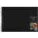 Fabriano Sketchbook 8-1/4" x 11-3/4" Black 40 Sheets