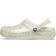 Crocs Kid's Classic Lined Glitter Clog - Stucco