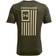 Under Armour Men's New Freedom Flag Tee Green