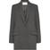 Selected Rita Relaxed Fit Blazer - Dark Gray Melange