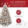 Best Choice Products 6ft Pre-Lit Snow Floked Holiday Pine Christmas Tree 72"