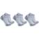 Carhartt Midweight Cotton Blend Low Cut Socks 3-pack - Grey