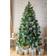 Artificial Snow Covere with Pinecones Green Christmas Tree 182.9cm