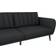 Novogratz Brittany Premium Upholstery Dark Grey Sofa 207cm 3 Seater