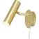 Aneta Artic Brass/Gold Wandlampe