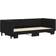 vidaXL Extendable Daybed Black Soffa 223cm 3-sits
