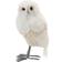 Melrose Winter Owl Tabletop Christmas White Figurine 31.8cm 2pcs