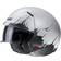 HJC I20 SCRAW Integralhelm schwarz-grau MC10SF