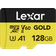 LEXAR Professional GOLD microSDXC Class 10 UHS-II U3 V60 A1 280/100MB/s 128GB