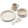 Liewood Vivi Silicon Tableware Set 4-pack Farm/Sandy