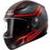 LS2 FF353 Rapid II Circuit Helm - Schwarz/Rot
