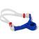 Speedo Centre Snorkel, OneSize, Red/Blue