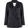 Neo Noir Jardin Heavy Sateen Blazer, Black