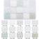 Shein 15-grid White Decorative Bead With Hole For Jewelry Making Diy Bracelet Necklace Craft