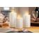 Goobay LED Utomhus Värmeljus Set med 3 Fjärrkontroll LED-ljus