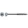 Spax Countersunk screw, ØxL: 8 x 400 mm, steel 50Stk.