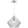 Dar Lighting Gaia Transparent/Chrom Lustre 30cm