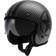 LS2 Bob II Carbon Star Jet Helmet - Matt Black Grey