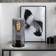ETC-Shop Retro Smoked Black Table Lamp 21.5cm