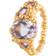 House of Vincent Moonlit Secret Ring - Gold/Amethyst