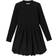 Name It Kid's Long Sleeved Dress - Black