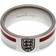 ‎England Football Gifts Stainless Steel Striped Ring