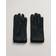 Gant Cashmere Lined Leather Gloves - Black