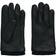 Gant Cashmere Lined Leather Gloves - Black