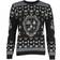 Disney Wednesday Crest Christmas Jumper - Black