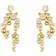 House of Vincent Lost Ember Earrings - Gold/Transparent