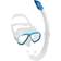 Cressi Perla Set Durchsichtig,Blau