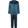 Lady Avenue Pure Silk Basic Pyjamas - Dark Petrol