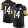 Nike Men's George Pickens Pittsburgh Steelers Dri-Fit NFL Limited Football Jersey