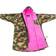 Dryrobe Advance Long Sleeve Changing Robe - Pink/Camo