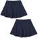 The Children's Place Kid's Uniform French Terry Skort 2-pack - Tidal (3011189-IV)