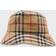Burberry Archive Beige Check Bucket Hat - Beige