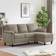 Bed Bath & Beyond Walraime Beige Sofa 79.5" 3 Seater