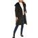 Cole Haan Taffeta Down Belted Coat - Black