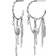 Maanesten Notus Earrings - Silver/Pearls