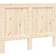 vidaXL Solid Pine Natural Sengegavl 140cm