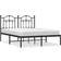 vidaXL black, Metal Bed Frame Bed Base Headboard 4FT Small Double