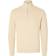 Selected Halvlångt Blixtlås Tröja Beige