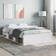 vidaXL Bed Frame Concrete