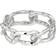 Jane Kønig Medium Space Link Ring - Silver