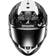SHARK Helmets Skwal i3 Hellcat, Full-face helmet, Black-Chrome-Silver KUS