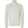 Selected SlhDane Knit Structure Half Zip - Grå